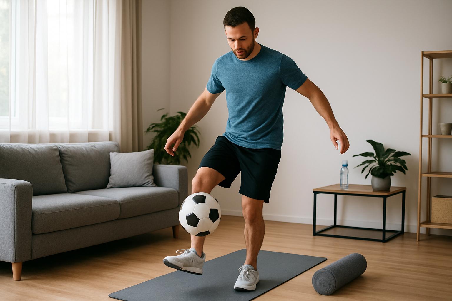 Trening techniki piłkarskiej w domu. Bezpieczeństwo i regeneracja Trening techniki piłkarskiej w domu. Bezpieczeństwo i regeneracja